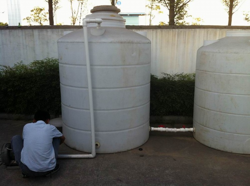 安装临时污水设施